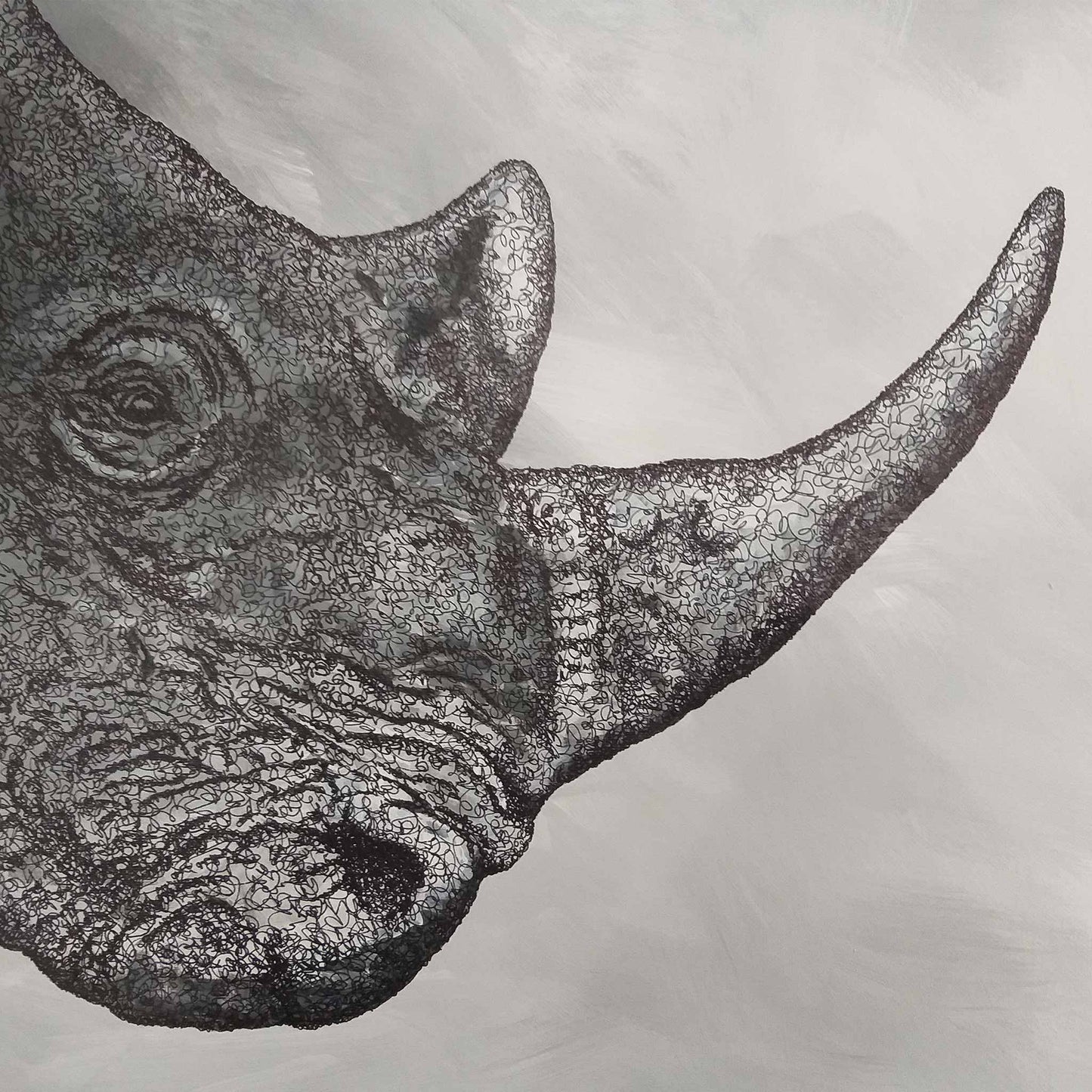 Original Artwork - J Patterson - Rhino