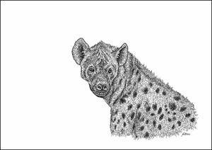 Hyena Limited Edition Print