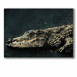 Crocodile "Waiting Patiently"