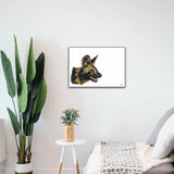 Limited Edition Print Wildlife in colour - African Wild Dog Panting