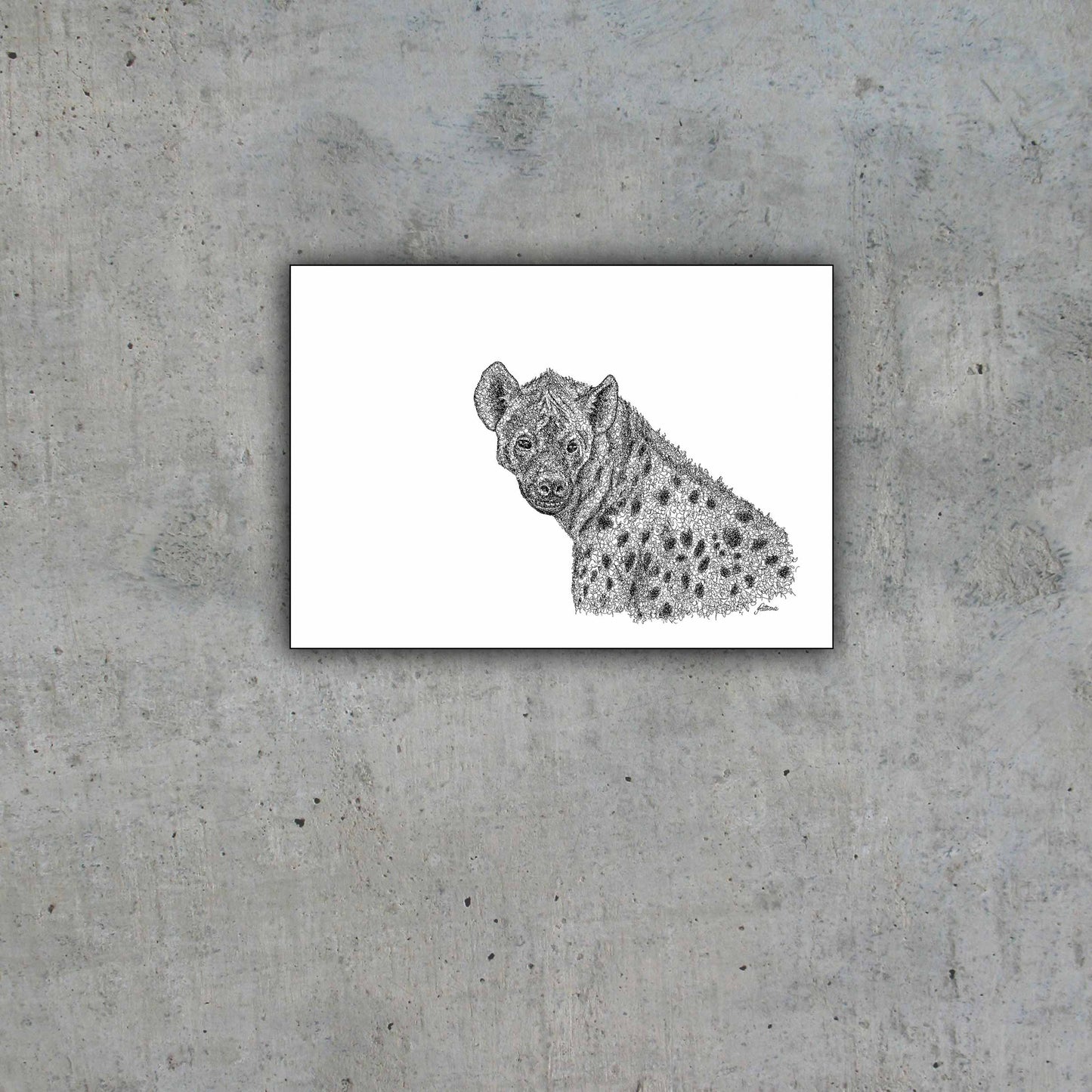 Hyena Limited Edition Print