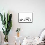 Elephants Walking Limited Edition Print